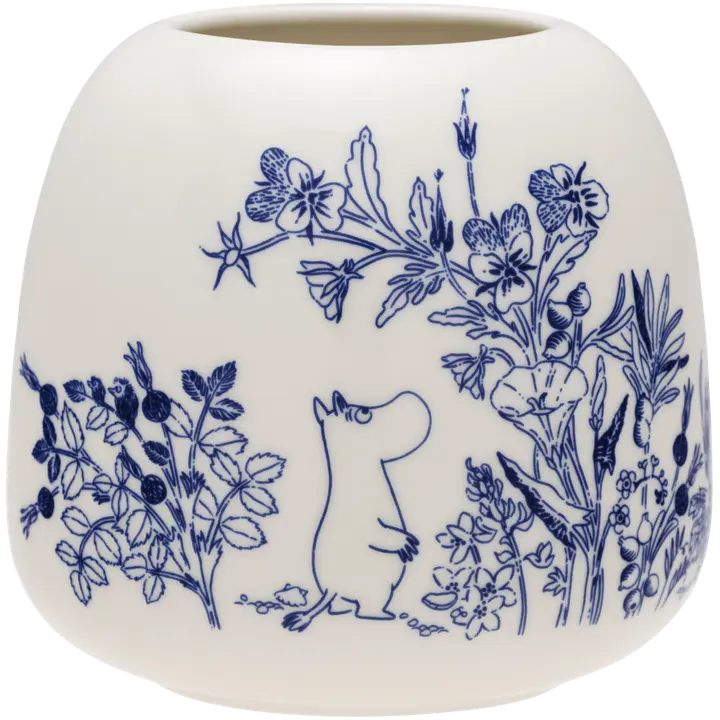 Moomin Arabia Finland maljakko Muumi 153x144 mm Haru