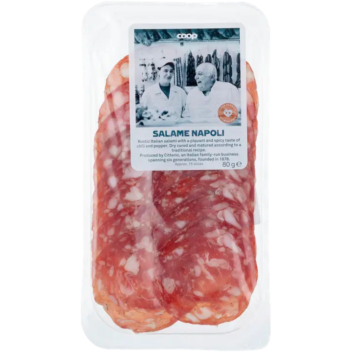 Coop Salame Napoli ilmakuivattu salami 80 g