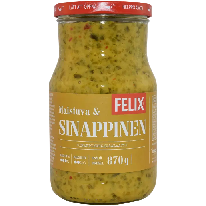 Felix senapsgurksallad 870g