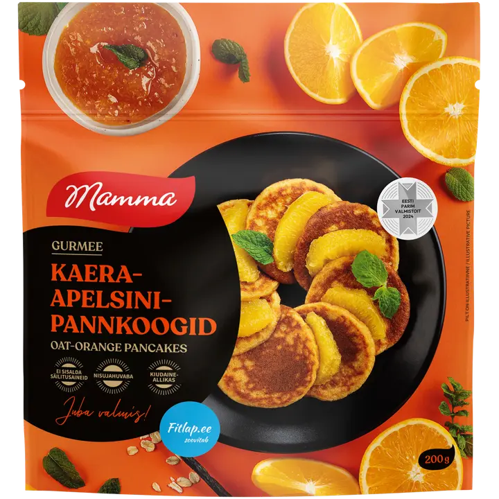 Mamma Kaera-Apelsinipannkoogid 200 G