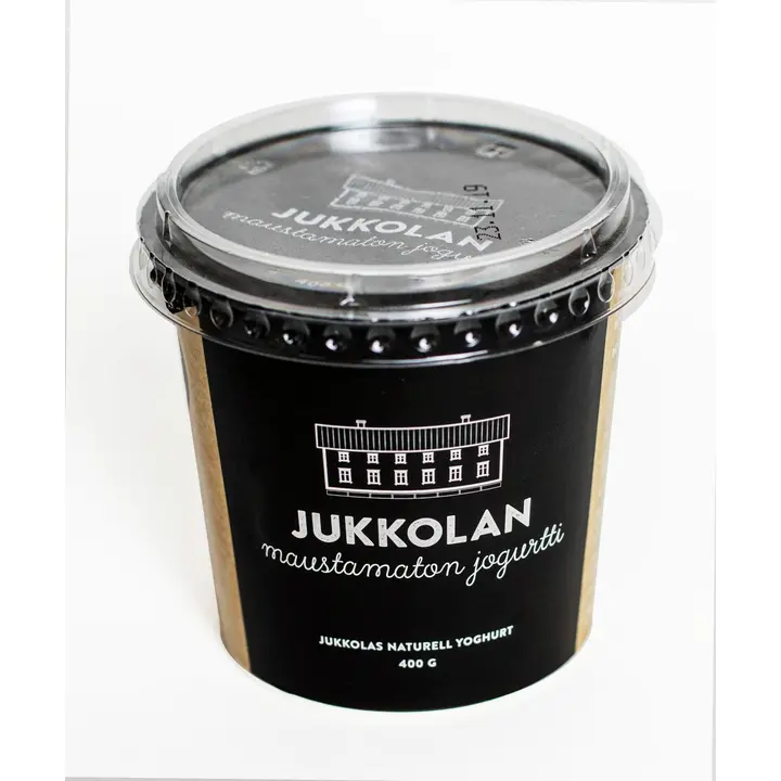 Jukkolan maustamaton jogurtti