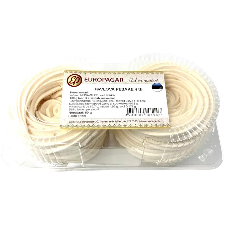 Europagar Pavlova Pesake 4 tk 80 g
