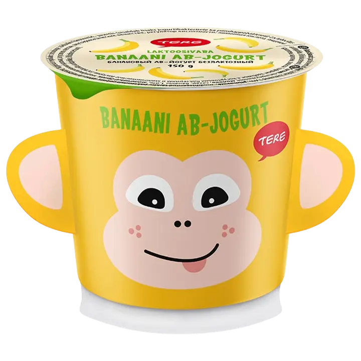 AB-jogurt banaani 150 g, laktoosivaba