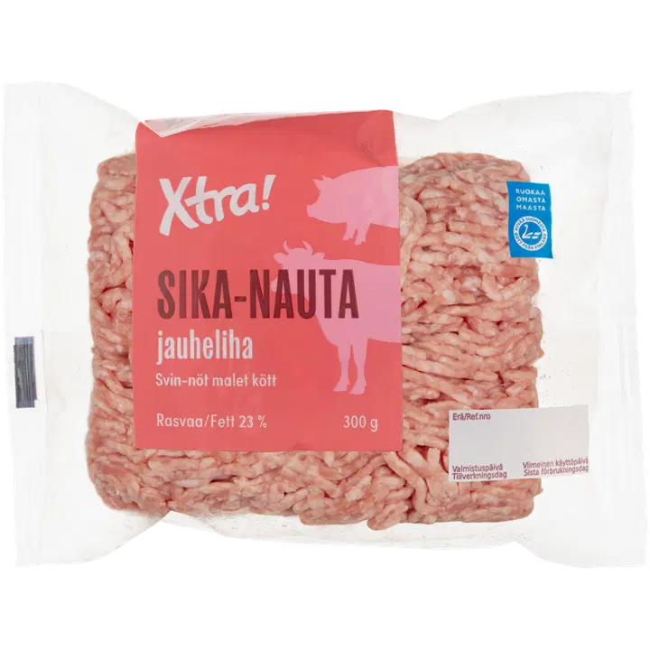 Xtra sika-nauta jauheliha 23% 300g