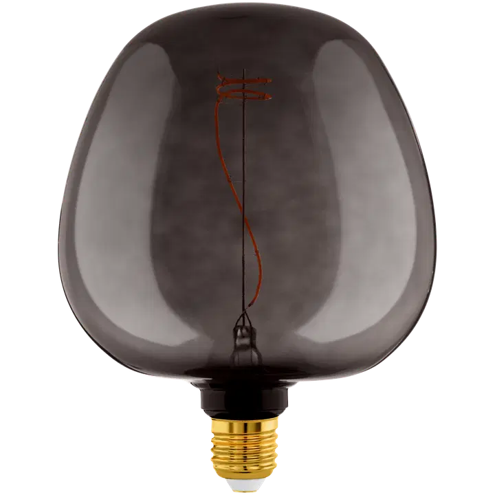 Led-lamppu E27 G190 4W 2000K 40lm musta himmennettävä