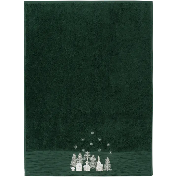 House käsipyyhe Silver Village 50x70 cm tummanvihreä