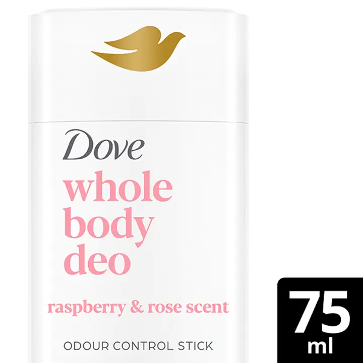 Dove Whole Body Raspberry & Rose deodorantti stick 75 ml