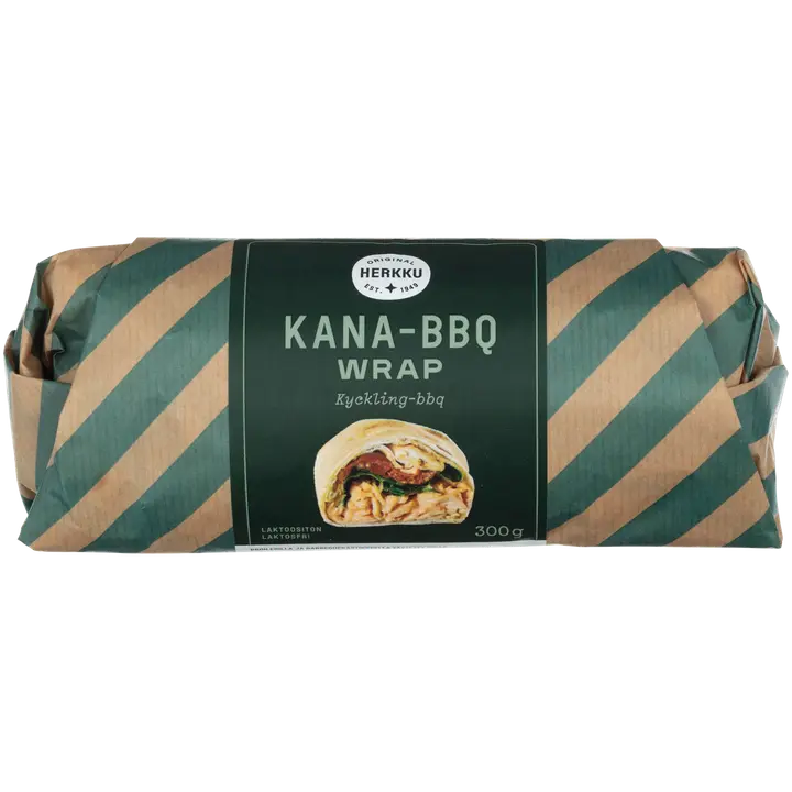 Herkku kana-BBQ wrap 300 g