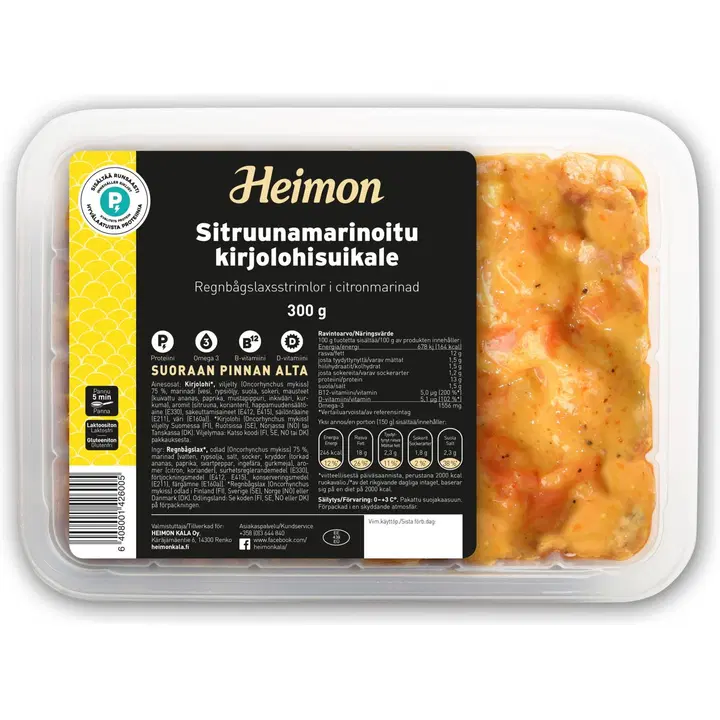 Heimon Sitruunamarinoitu kirjolohisuikale 300g