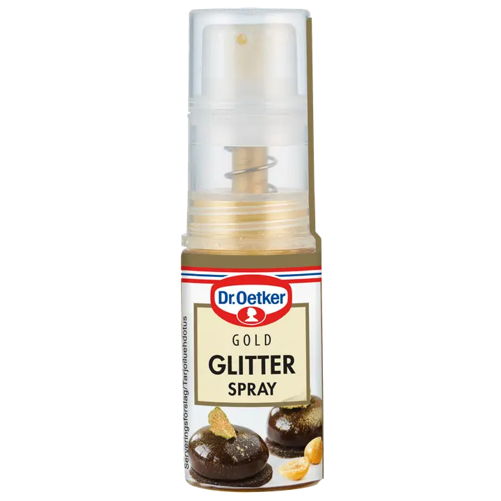 Dr. Oetker 4g Gold glitter spray