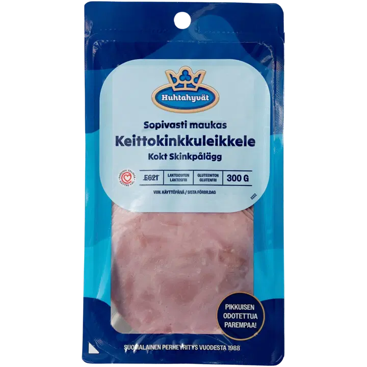 Huhtahyvät Keittokinkkuleikkele 300g