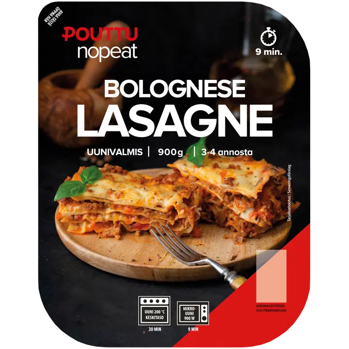 Pouttu Lasagne 900g