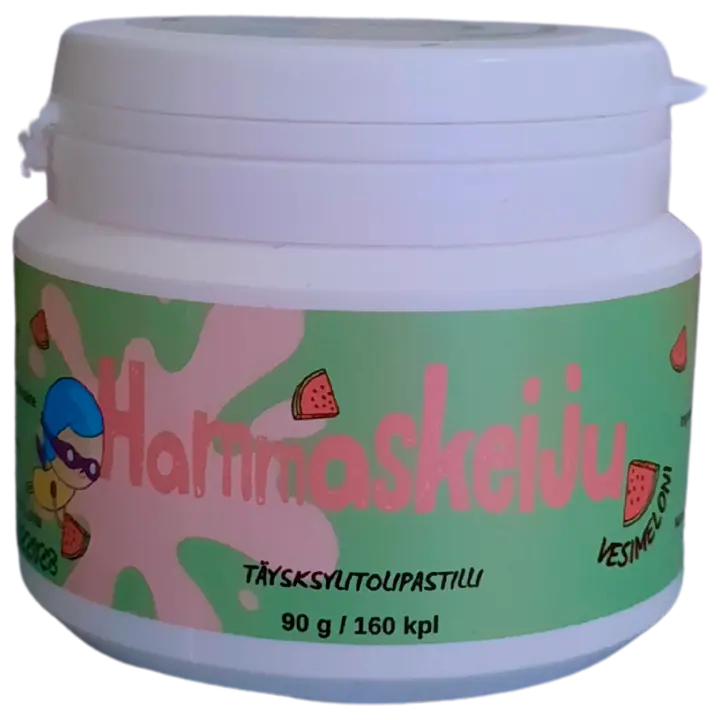 Hammaskeiju vesimeloni täysksylitolipastilli 90 g