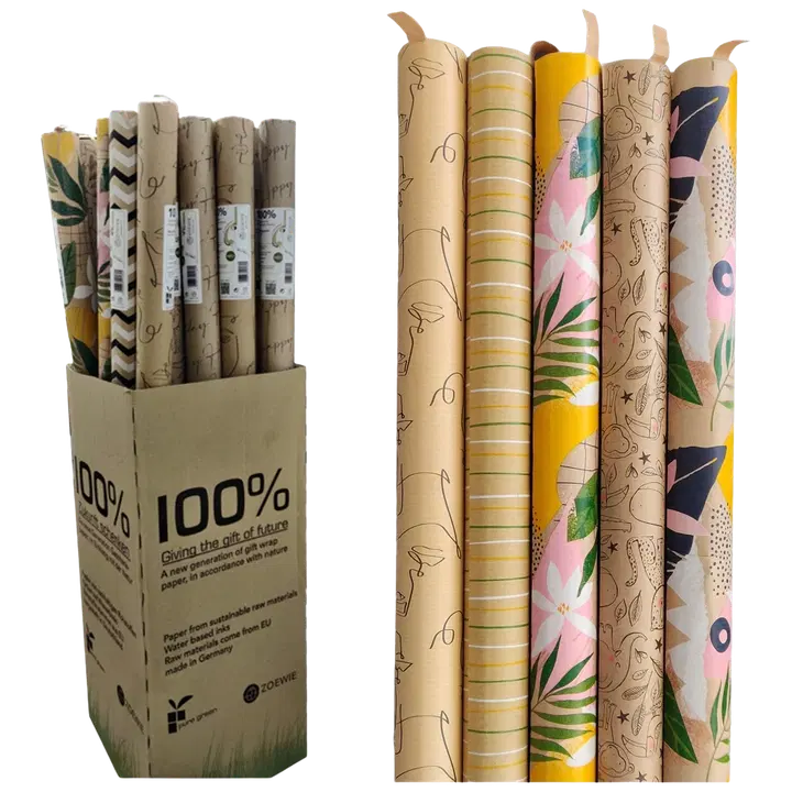 Raamatupaber 2 m x 70 cm, jõupaber, kilevaba pakend 60g