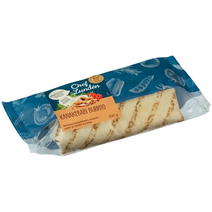 Chef Lunden Kanakebabi Burrito 240 G