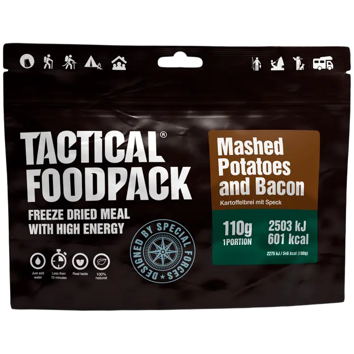 Tactical Foodpack perunamuusi pekonilla
