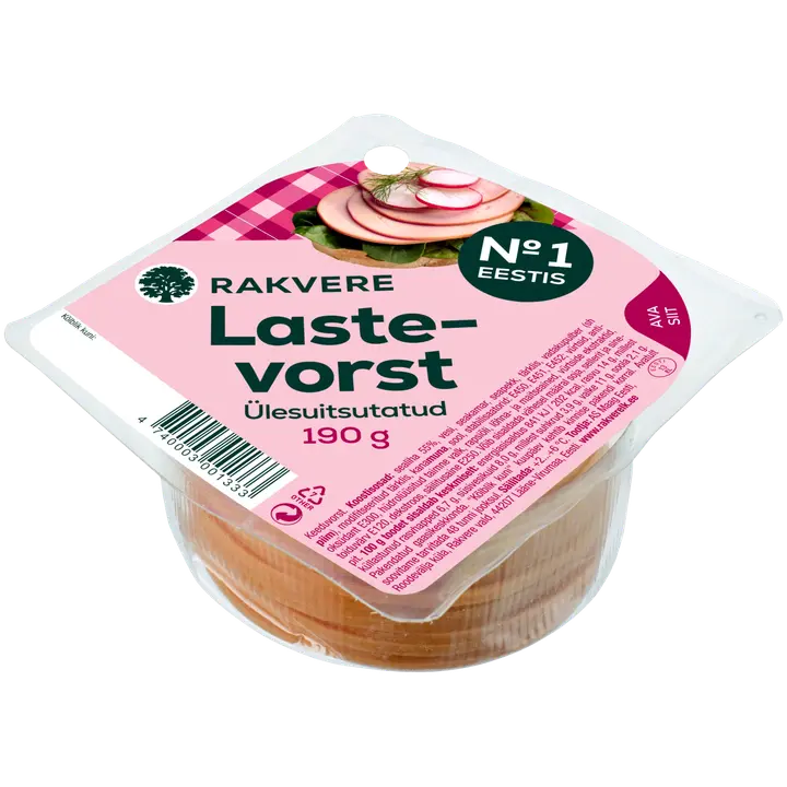 Rakvere Lastevorst Viilutatud 190 G