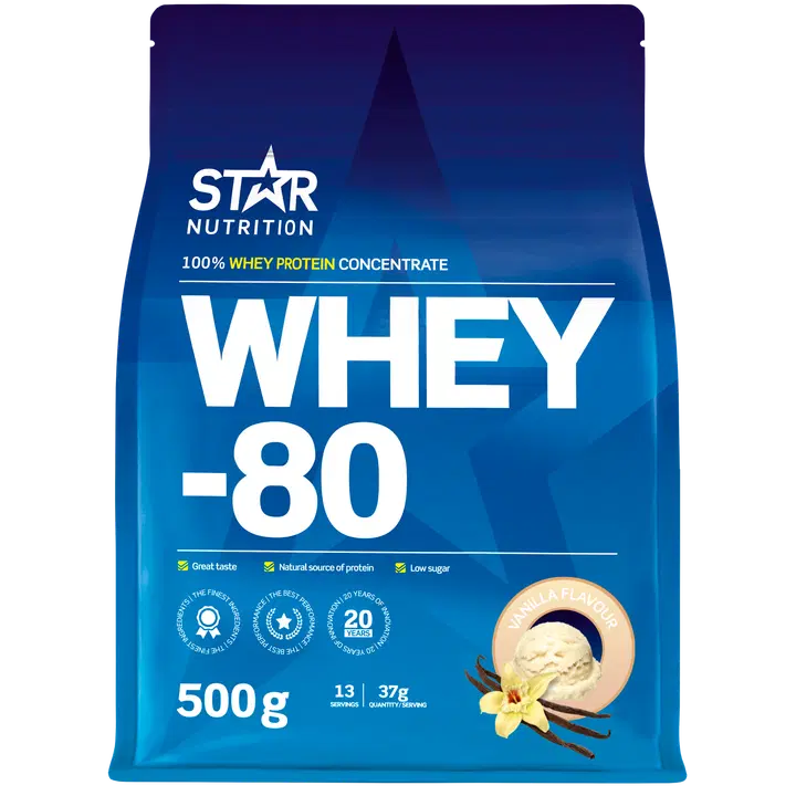 Star Nutrition Whey-80 Vanilla 500g