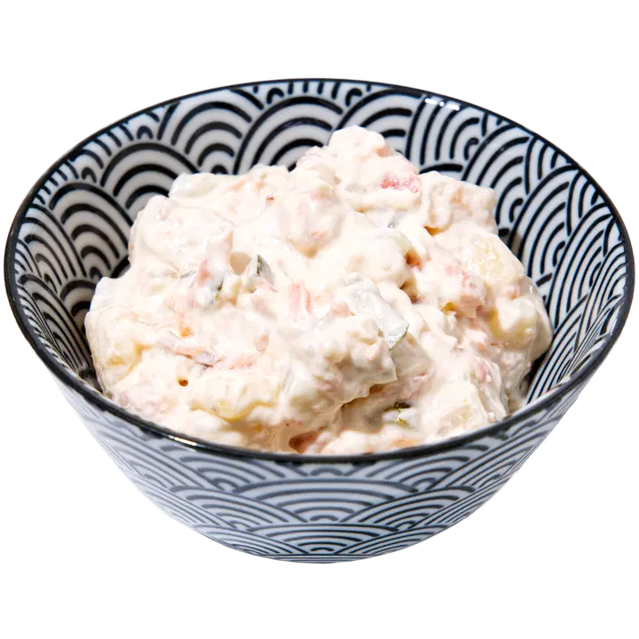 Lapin Savuperunasalaatti kylmäsavulohella