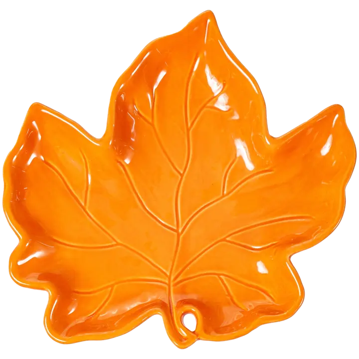 Taldrik vahtraleht oranž