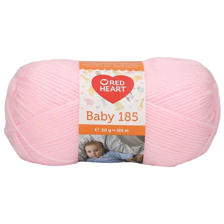 Red Heart Baby neulelanka 50g v.punainen