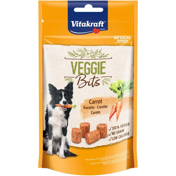 Vitakraft Veggie Bits koiran makupala porkkana 40g