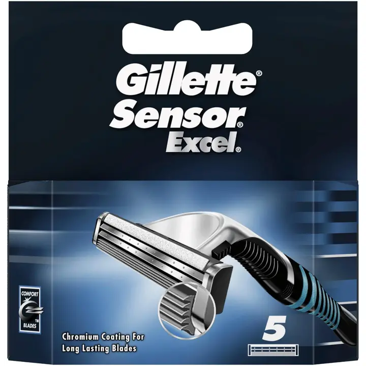 Varuterad Gillette Sensor Excel 5 tk