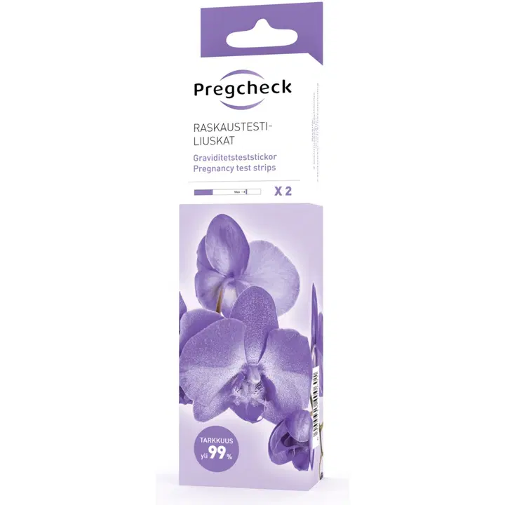 Pregcheck raskaustestiliuskat 2kpl