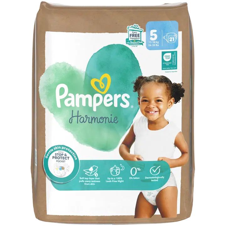 Pampers Harmonie S5 11-16 kg 21 kpl vaippa