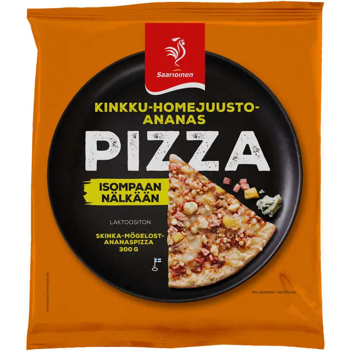 Saarioinen Kinkku-homejuusto-ananaspizza 300g