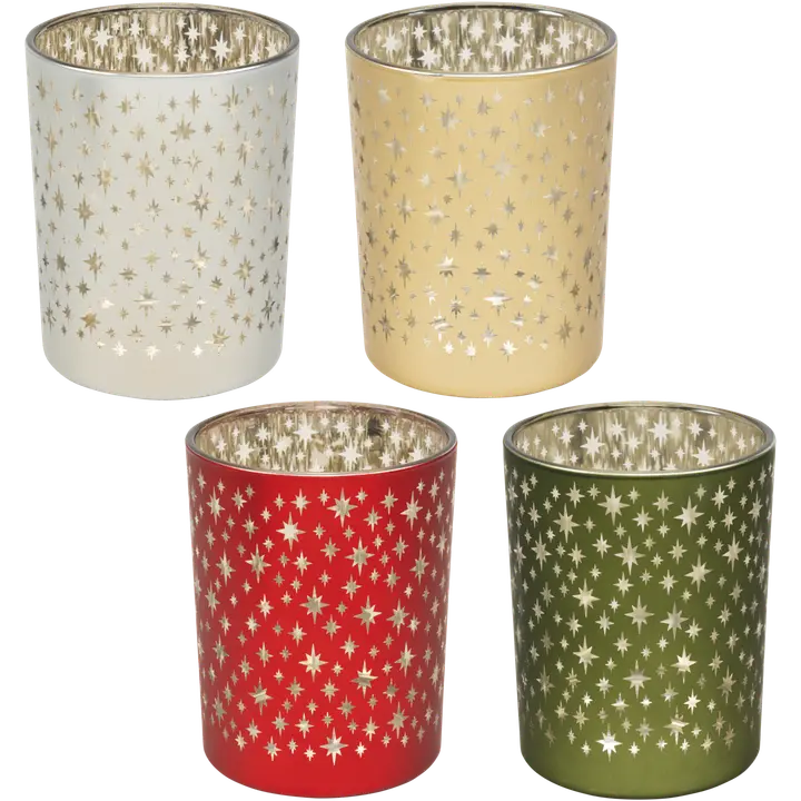 House tuikkulyhty Tähdistö 12 cm, erilaisia