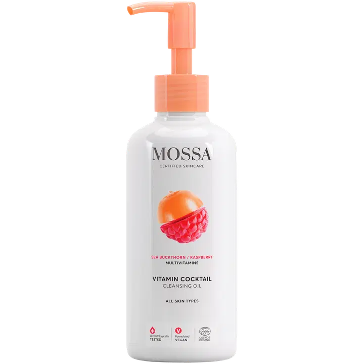 Mossa Vitamin Cocktail Cleansing Oil puhdistusöljy COSMOS ORGANIC 125ml