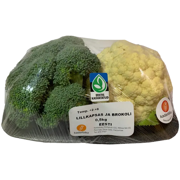 Lillkapsas ja brokoli alusel 500g