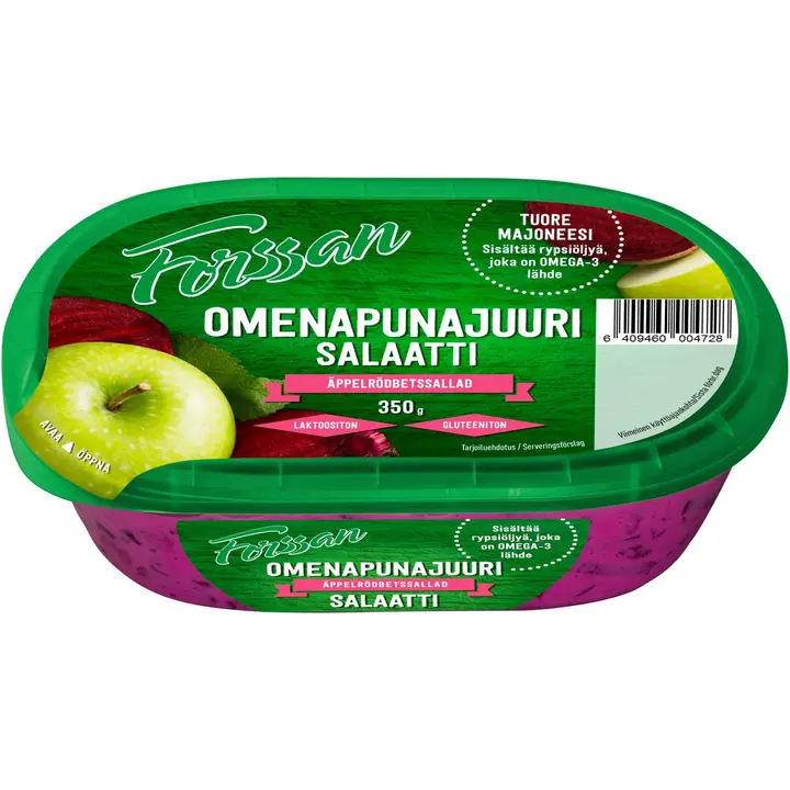 Forssan Omenapunajuurisalaatti 350g