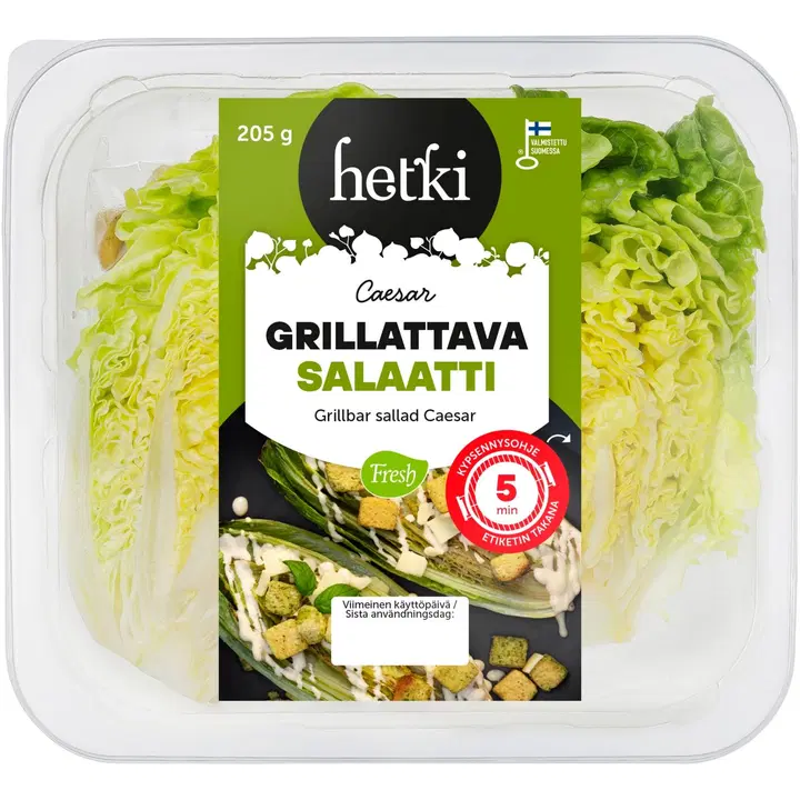 Fresh Hetki Grillattava salaatti Caesar 205 g