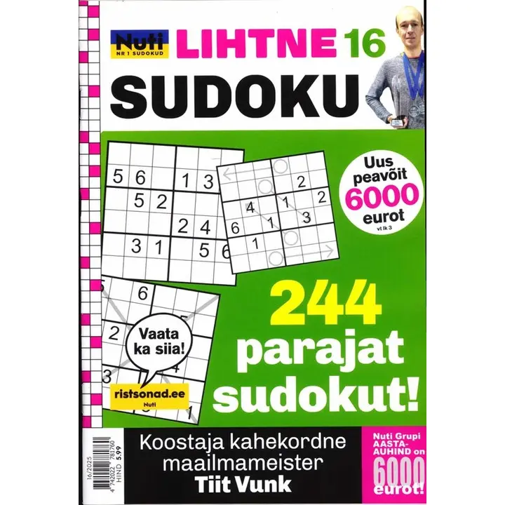 Nuti Lihtne Sudoku