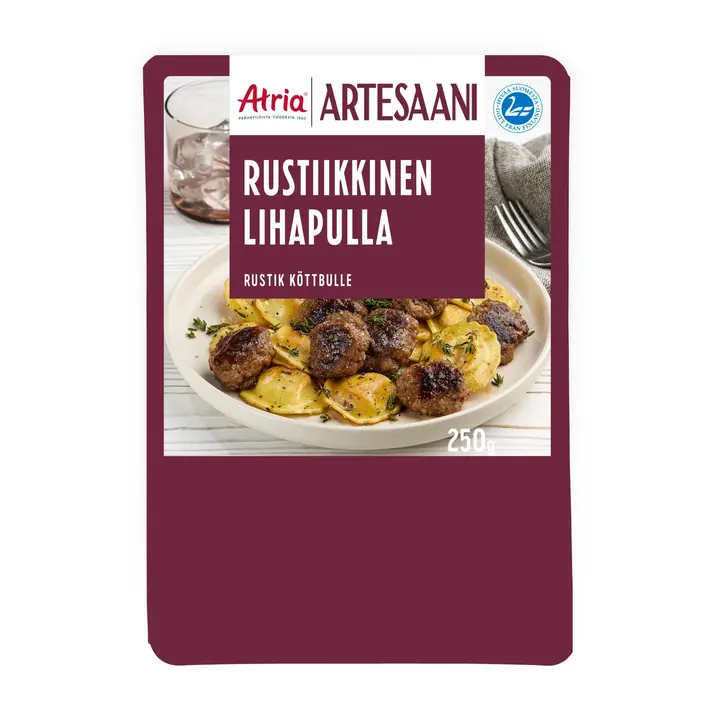 Atria Artesaani Rustiikkinen Lihapulla 250g