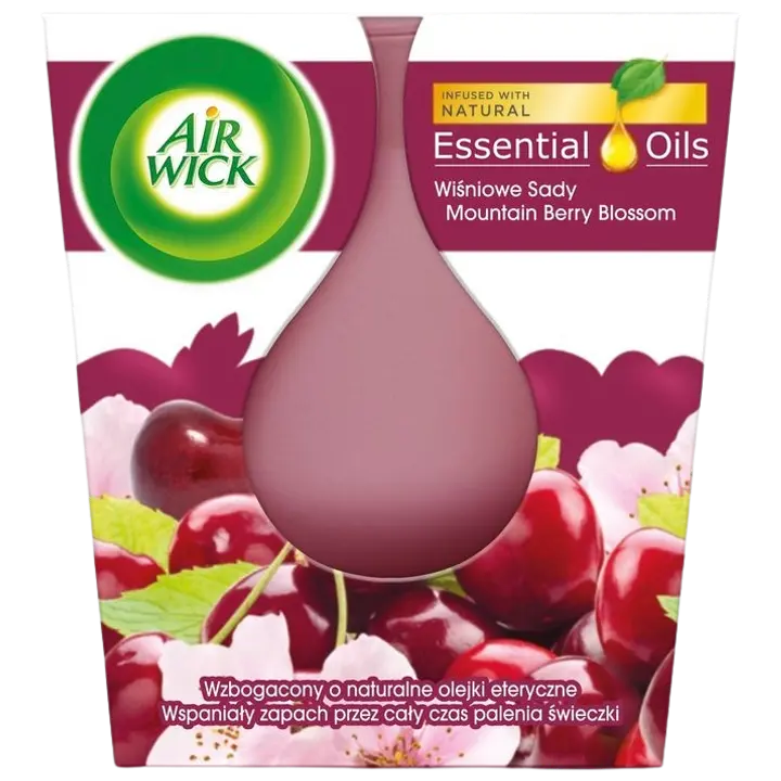 Air wick lõhnaküünal Classic Berry Blossom 105g