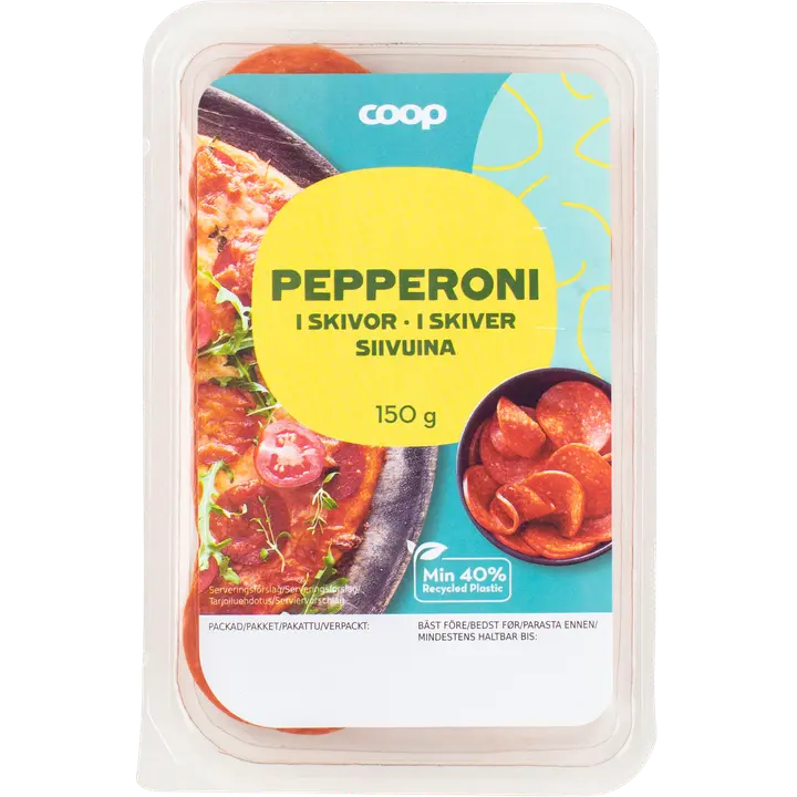 Coop Pepperoni Viilutatud 150G