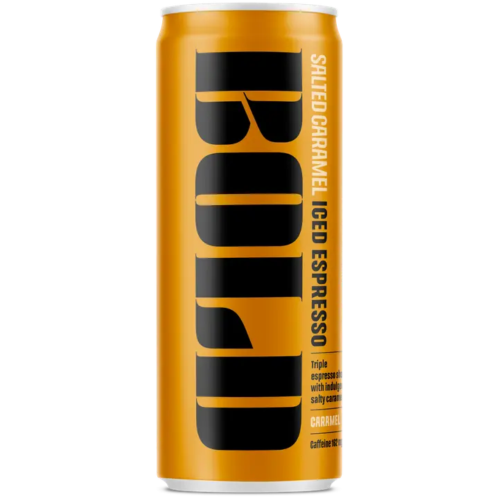 BOLD Salted Caramel Iced Espresso kohvijook piimaga 250ml