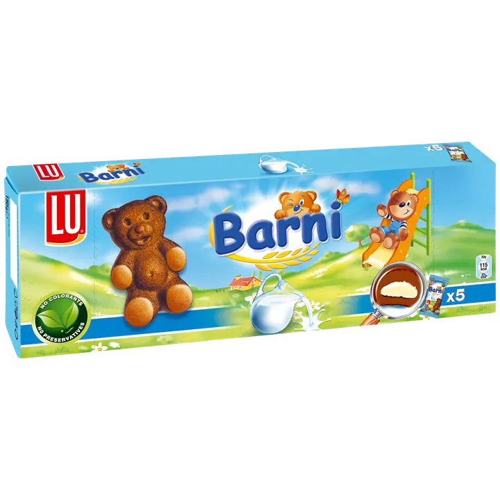 Barni piimatäidisega biskviitküpsis 150 g