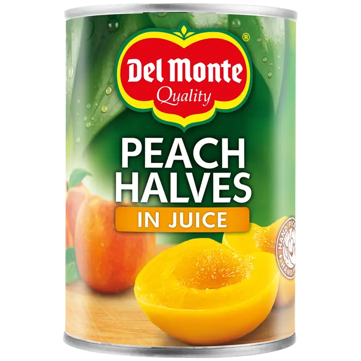 Del Monte virsikupoolikud mahlas 415/235 g