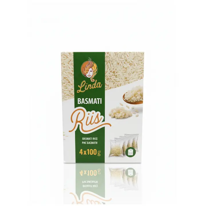 Linda Basmati riis 4*100gr