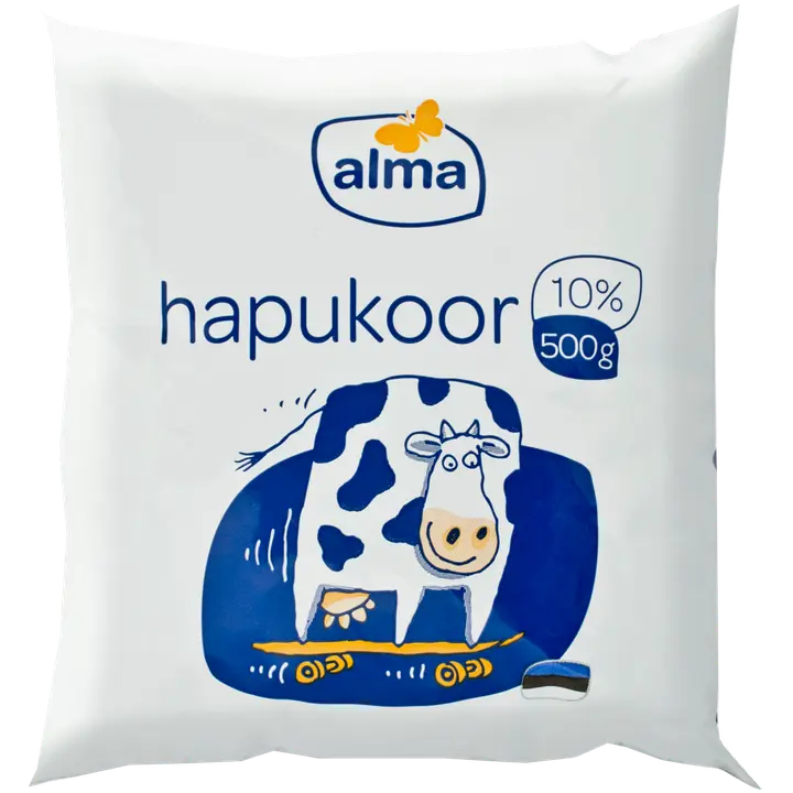 Alma hapukoor 10% 500g