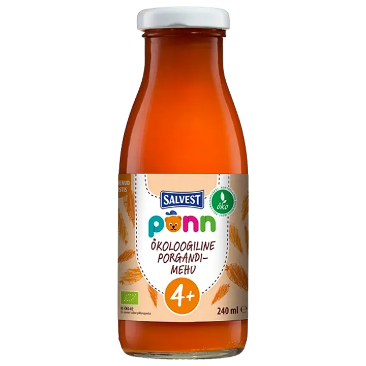 Põnn Öko Porgandimehu 240 ml (4+)