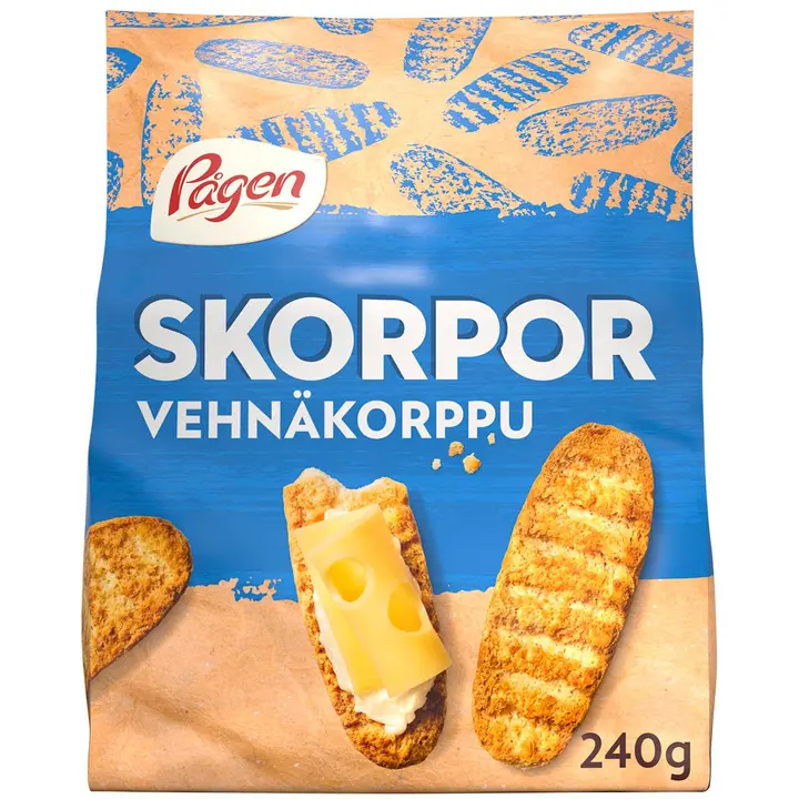 Pågen Skorpor Vehnäkorppu 240g