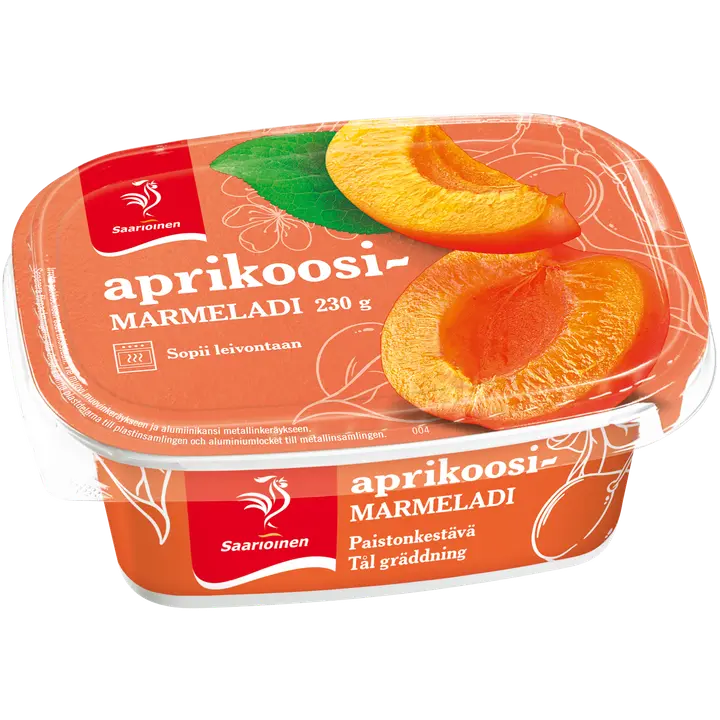 Saarioinen Aprikoosimarmeladi 230g