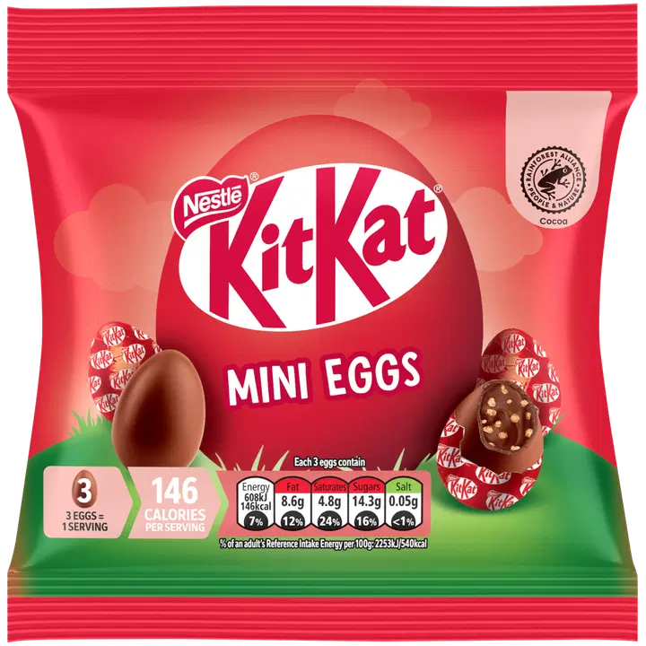 KitKat mini lihavõttemunad šokolaadist 80g