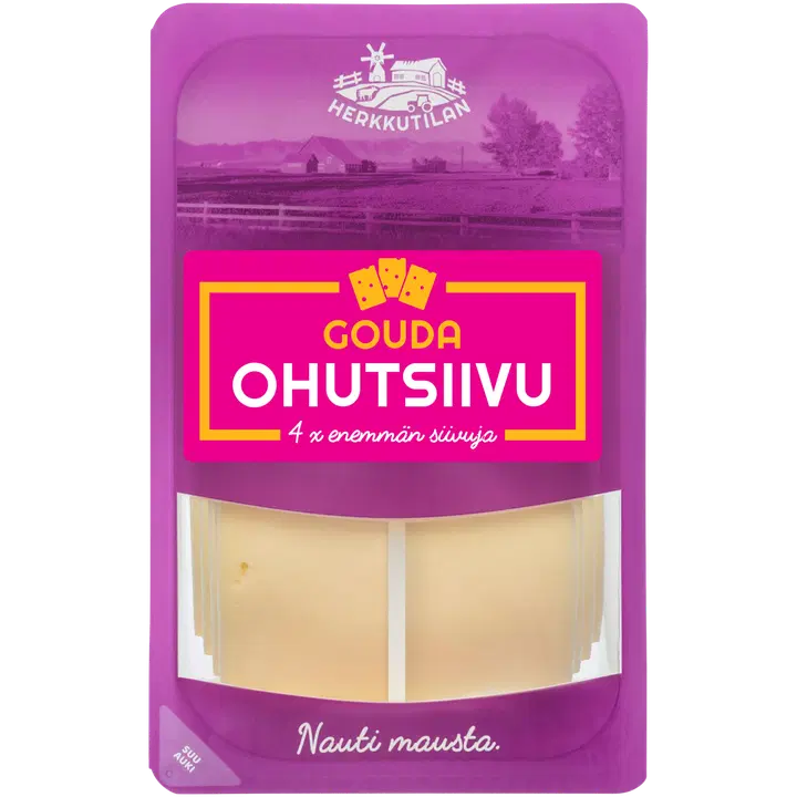 Herkkutilan ohutsiivu Gouda 100 g