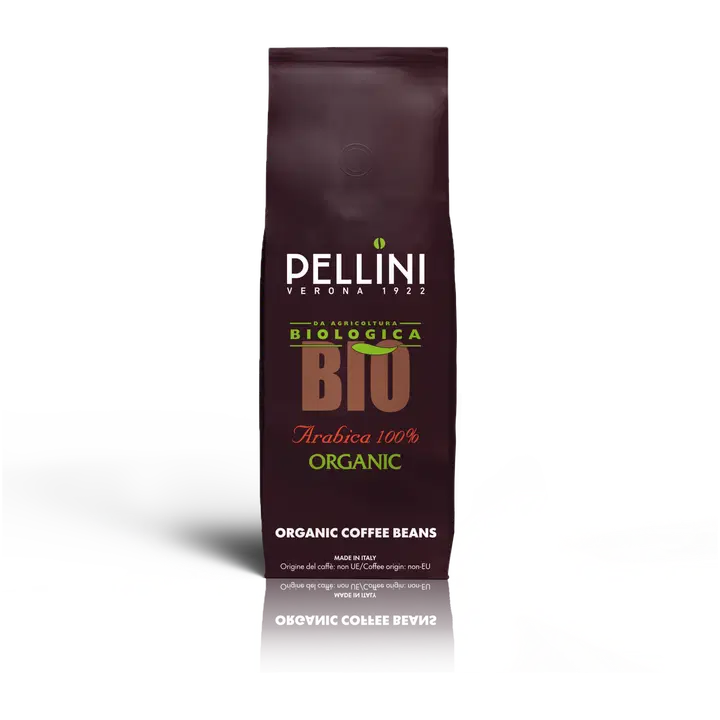 Pellini bio espresso kahvipapu 500g luomu 100% arabica